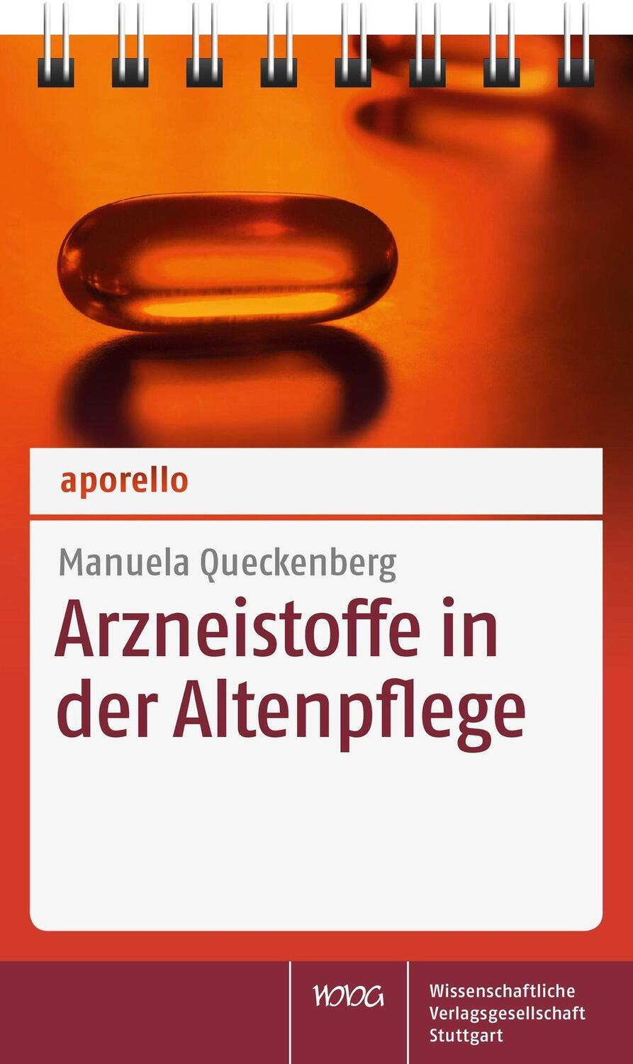 Cover: 9783804734555 | aporello Arzneistoffe in der Altenpflege | Manuela Queckenberg | Buch