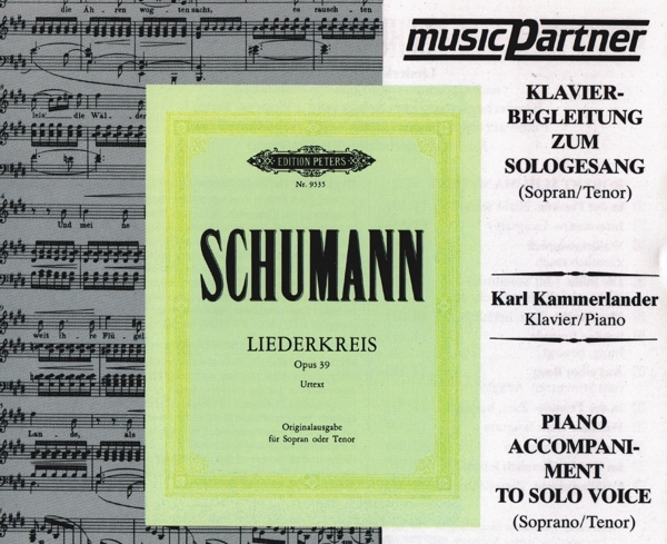 Cover: 4013788000175 | Liederkreis | Robert Schumann | Audio-CD | CD | 2023 | Edition Peters