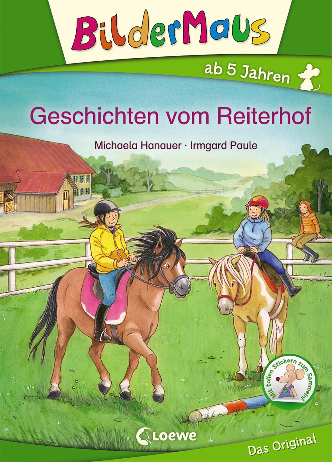 Cover: 9783785585733 | Bildermaus - Geschichten vom Reiterhof | Michaela Hanauer | Buch