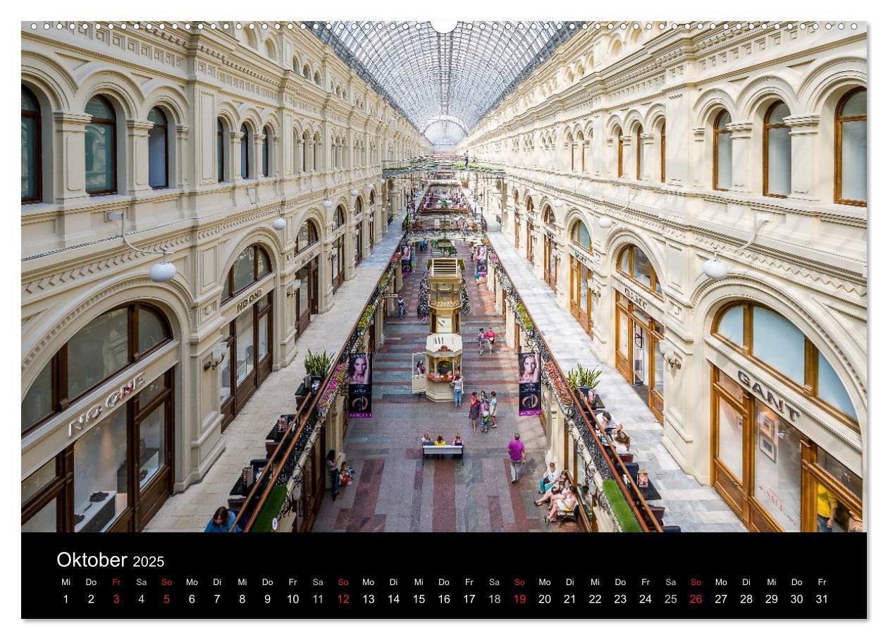 Bild: 9783435643882 | Moskau 2025 (Wandkalender 2025 DIN A2 quer), CALVENDO Monatskalender