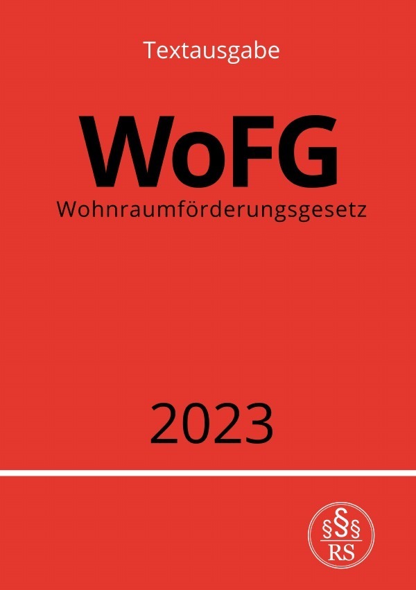 Cover: 9783757549817 | Wohnraumförderungsgesetz - WoFG 2023 | Ronny Studier | Taschenbuch