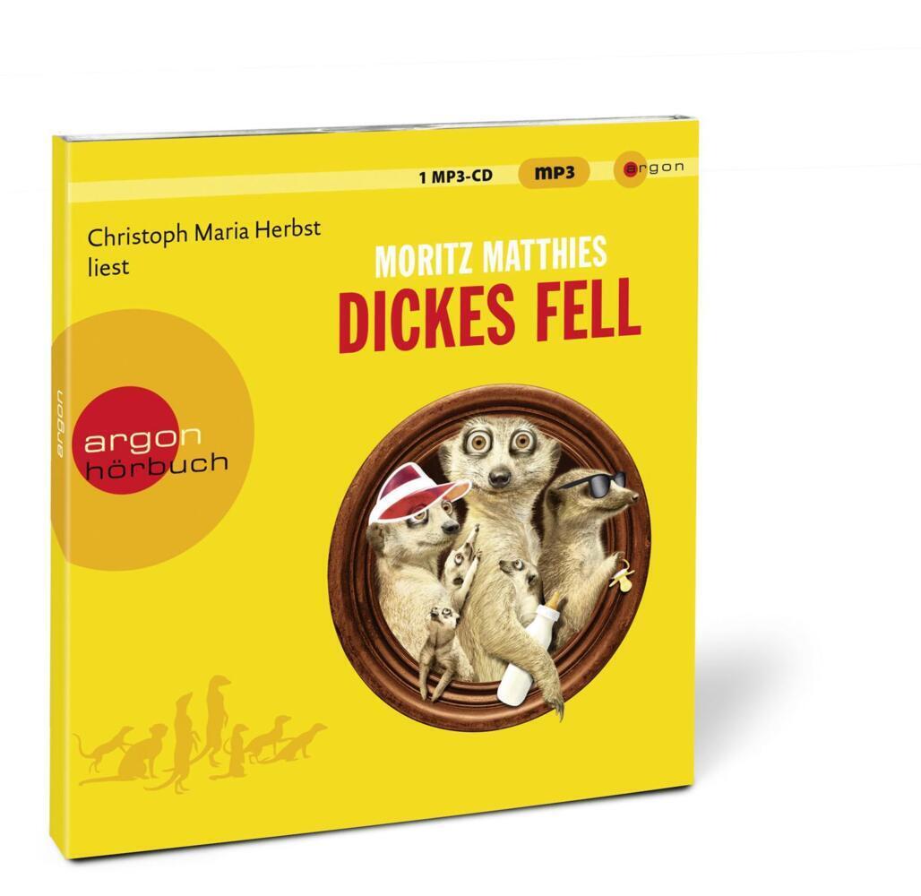 Bild: 9783839894842 | Dickes Fell, 1 Audio-CD, 1 MP3 | Roman | Moritz Matthies | Audio-CD