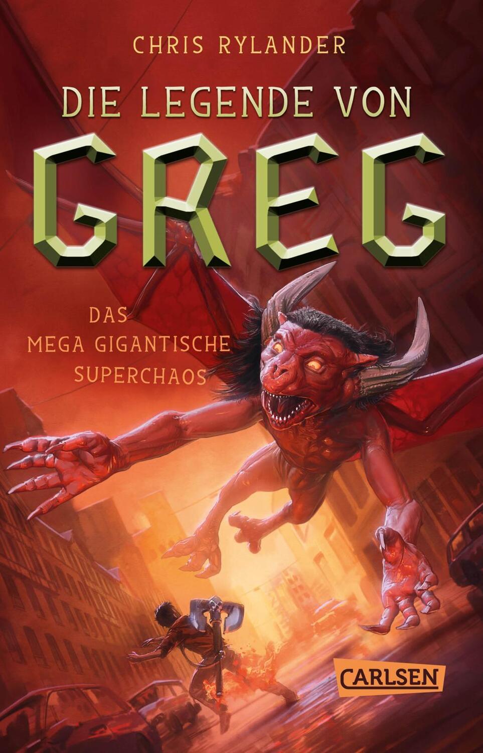Cover: 9783551320933 | Die Legende von Greg 2: Das mega-gigantische Superchaos | Rylander