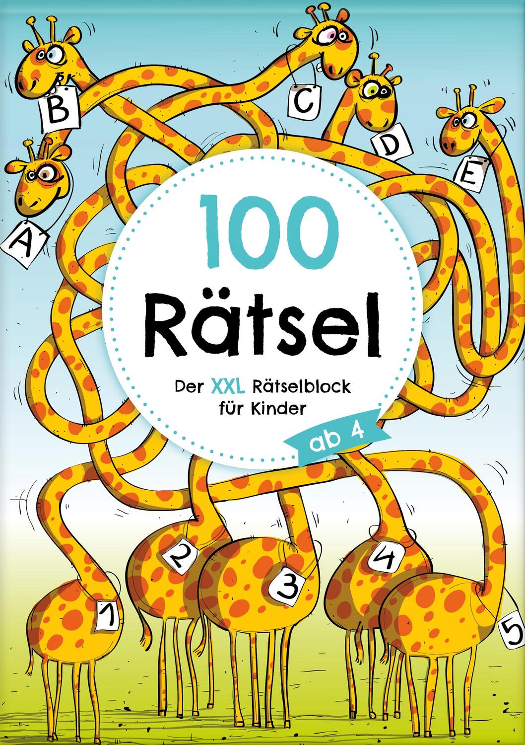 Cover: 9783969669785 | XXL-Rätselblock für Kinder ab 4 Jahren: 100 Rätsel für Freizeit und...