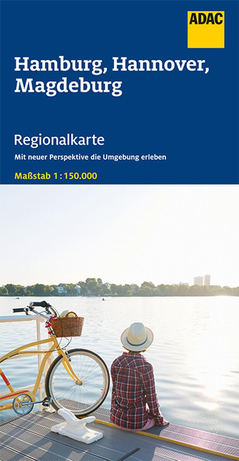 Cover: 9783826414084 | ADAC Regionalkarte Blatt 5 Hamburg, Hannover, Magdeburg 1:150 000