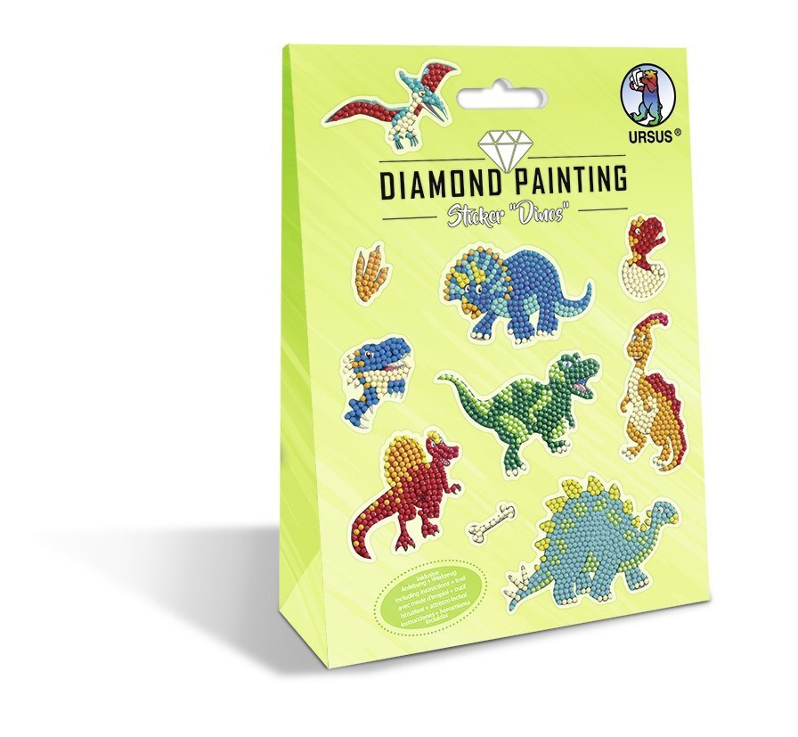 Cover: 4008525249450 | Diamond Painting Sticker "Dinos" | Stück | In Papierbox | 4350-00-09