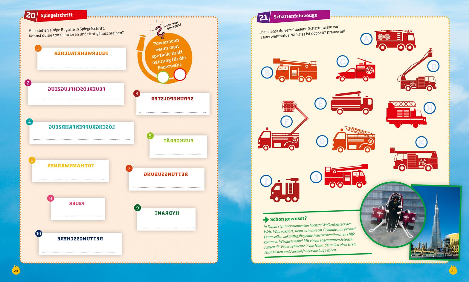 Bild: 9783788621698 | WAS IST WAS Rätseln und Stickern: Feuerwehr | Anja Kunze | Taschenbuch