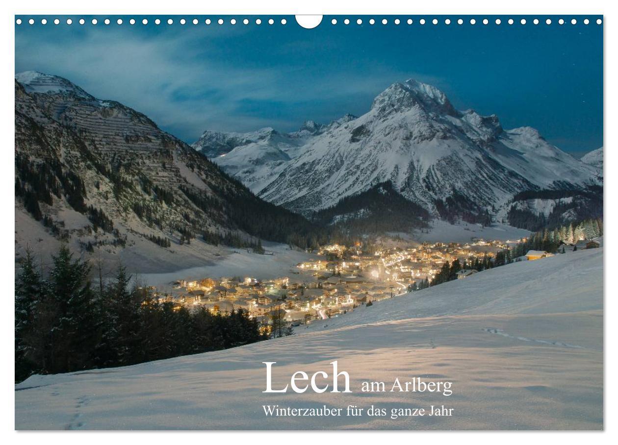 Cover: 9783383078071 | Lech am Arlberg - Winterzauber für das ganze Jahr (Wandkalender...