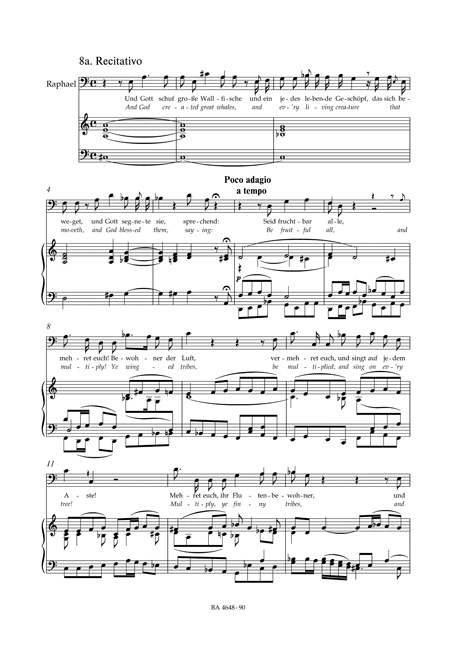 Bild: 9790006523528 | Die Schöpfung Hob.XXI:2, Klavierauszug | Joseph Haydn | Taschenbuch
