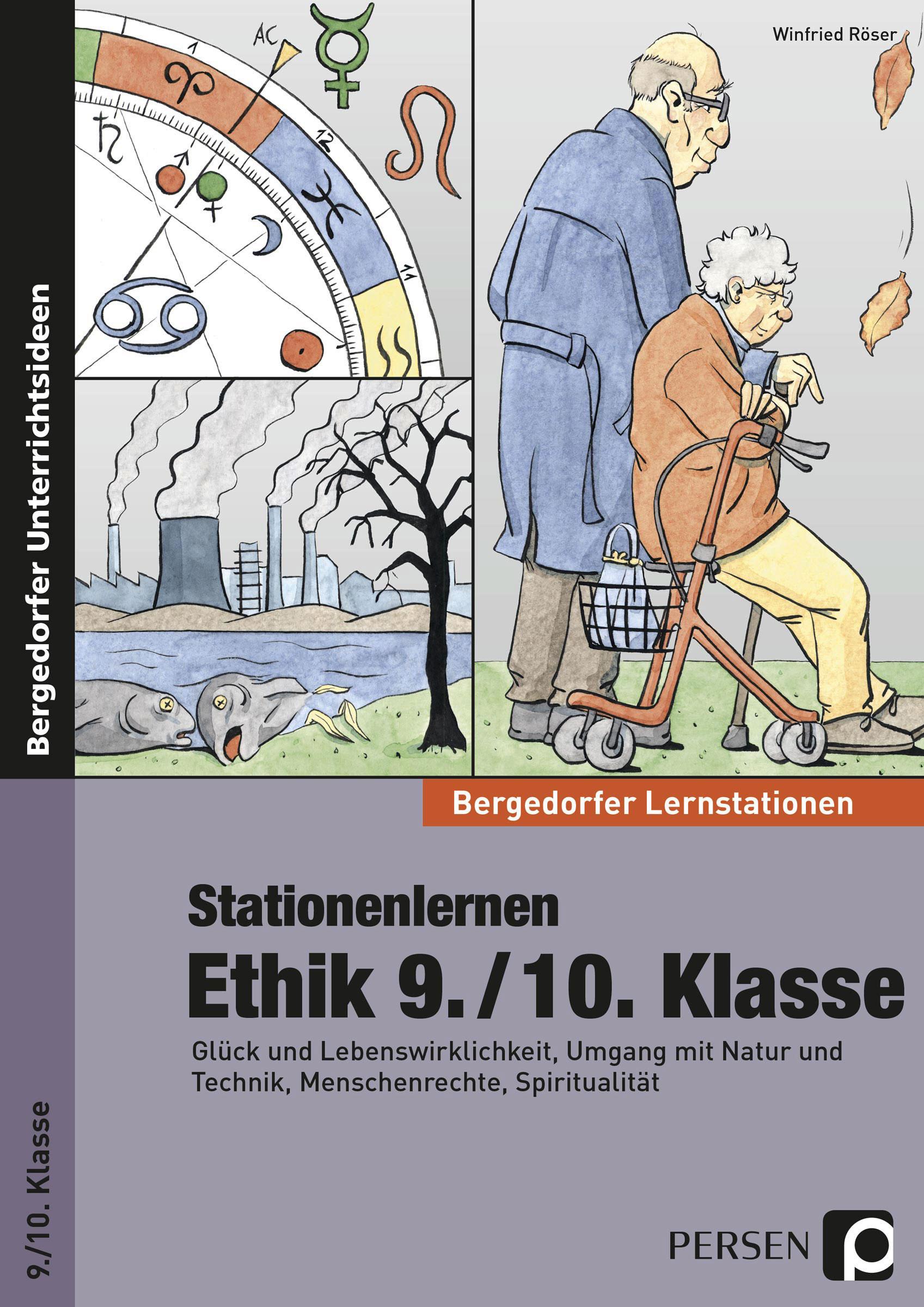 Cover: 9783403233305 | Stationenlernen Ethik 9./10. Klasse | Winfried Röser | Taschenbuch