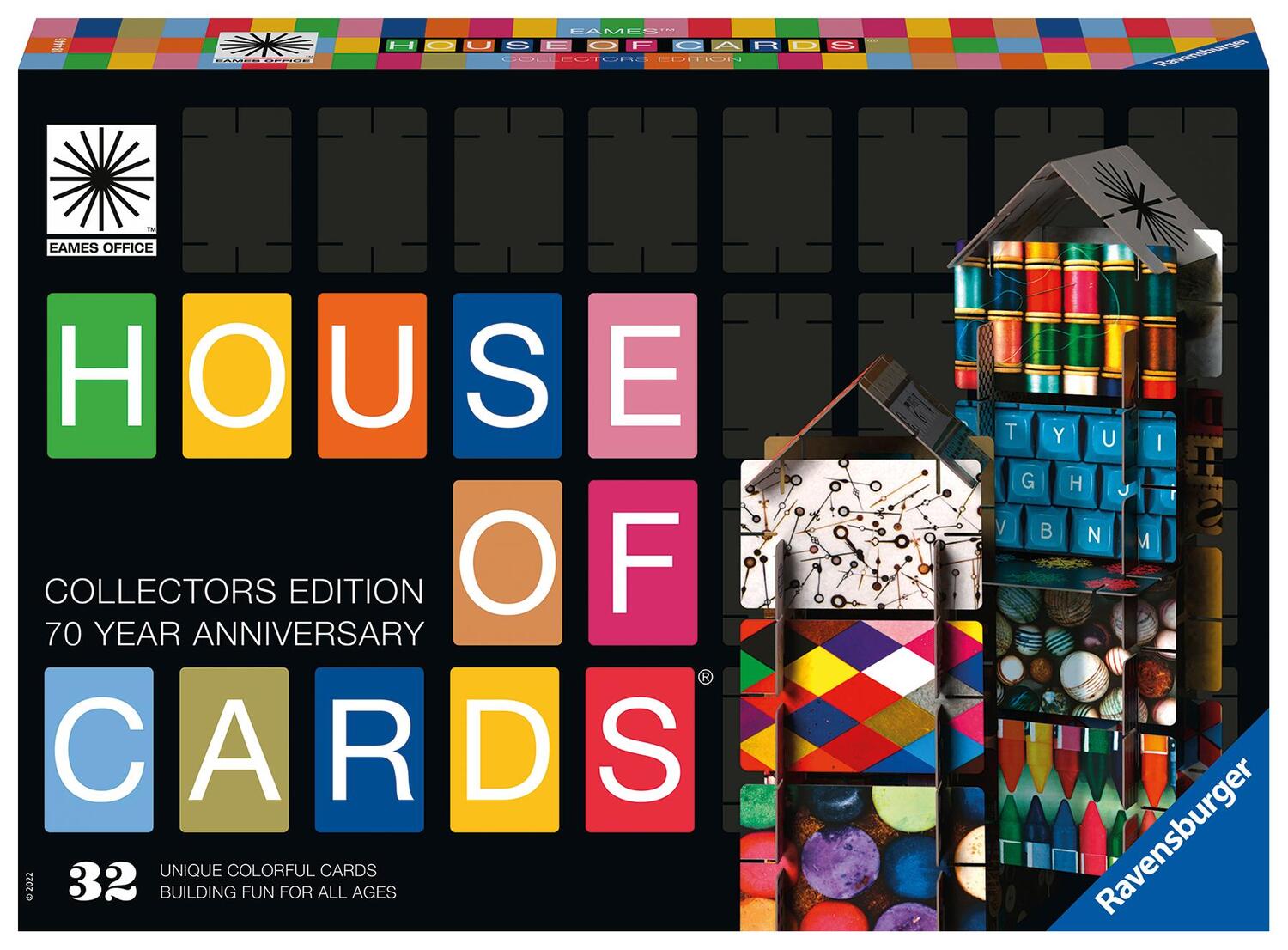 Cover: 4005556184446 | EAMES House of Cards® Medium 18444 | Spiel | 18444 | Deutsch | 2022