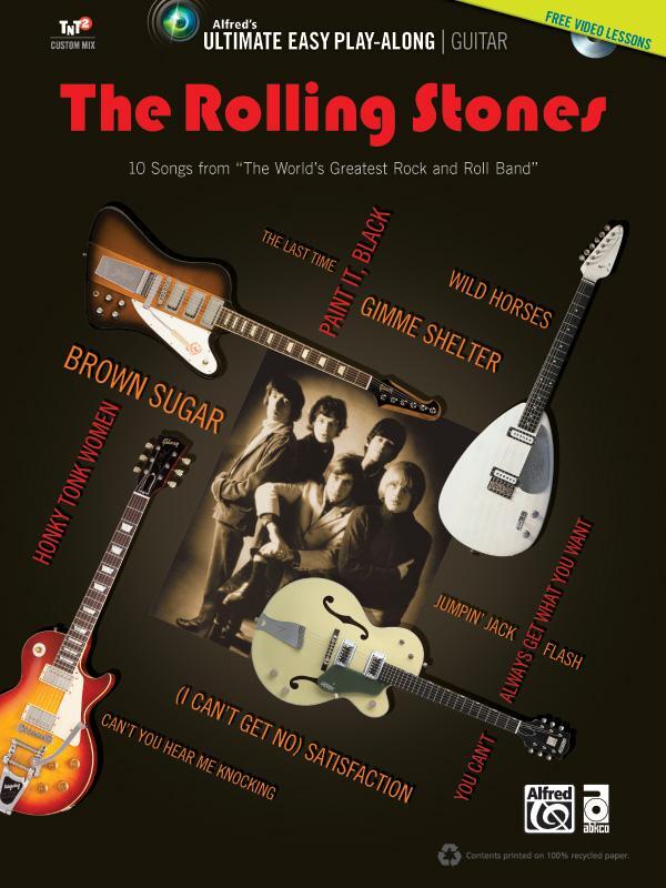 Cover: 9780739093849 | Ultimate Easy Guitar Play-Along -- The Rolling Stones: 10 Songs...