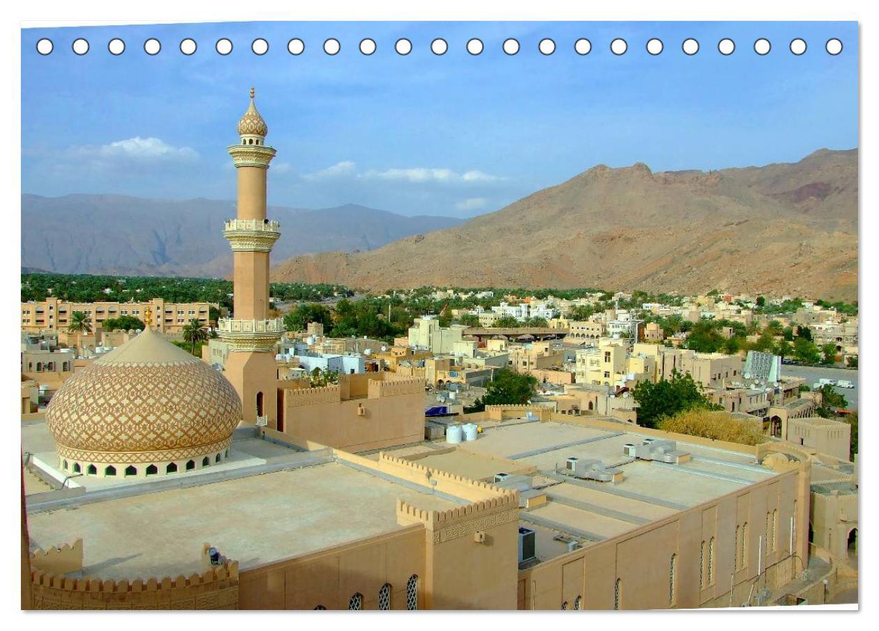 Bild: 9783435695201 | Oman - Eine Bilder-Reise (Tischkalender 2025 DIN A5 quer), CALVENDO...