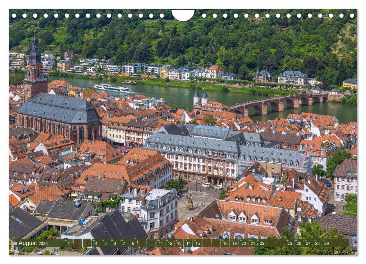 Bild: 9783435331673 | Heidelberger Neckarzauber (Wandkalender 2025 DIN A4 quer), CALVENDO...