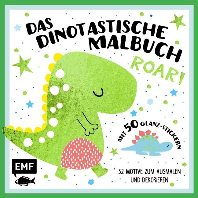 Cover: 9783863559243 | Das dinotastische Malbuch | Taschenbuch | 64 S. | Deutsch | 2018