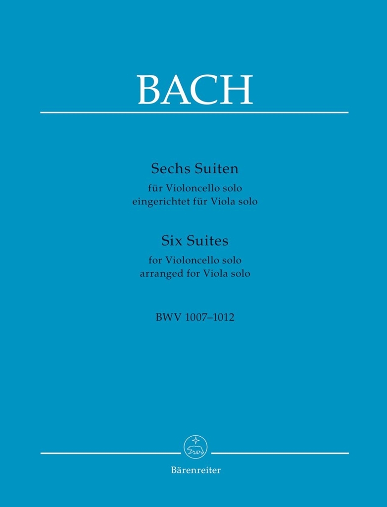 Cover: 9790006568895 | Sechs Suiten für Violoncello solo BWV 1007-1012 (eingerichtet für...