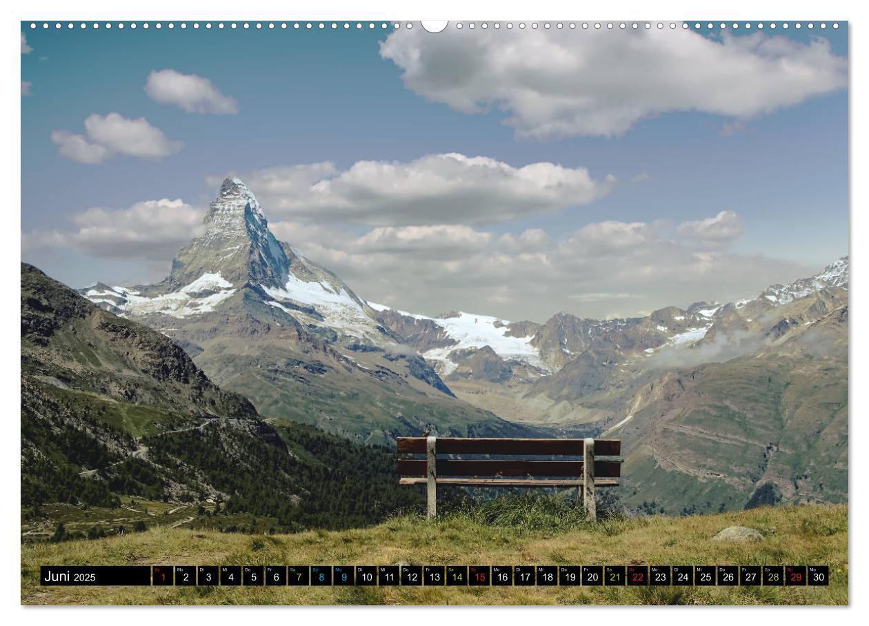 Bild: 9783435211128 | Und ewig lockt das Matterhorn (hochwertiger Premium Wandkalender...