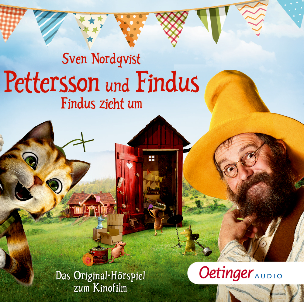 Cover: 9783837310849 | Pettersson und Findus. Findus zieht um, 1 Audio-CD | Sven Nordqvist