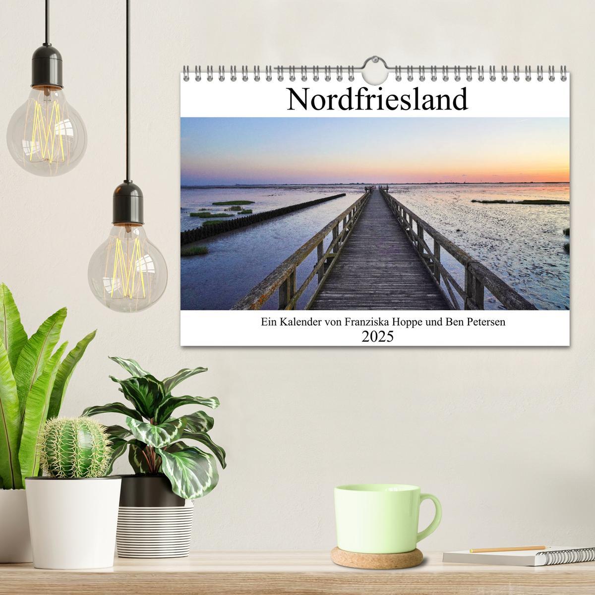 Bild: 9783435220045 | Nordfriesland (Wandkalender 2025 DIN A4 quer), CALVENDO Monatskalender