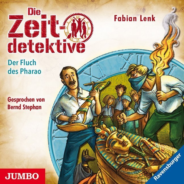 Cover: 9783833737060 | Die Zeitdetektive - Der Fluch des Pharao, 1 Audio-CD | Fabian Lenk