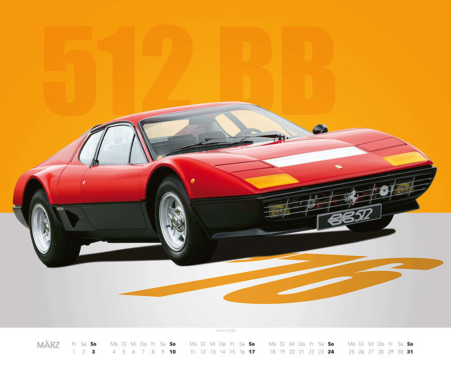Bild: 9783966646512 | Maranello World Kalender 2024 | Der Kalender für Ferraristi | Rebmann