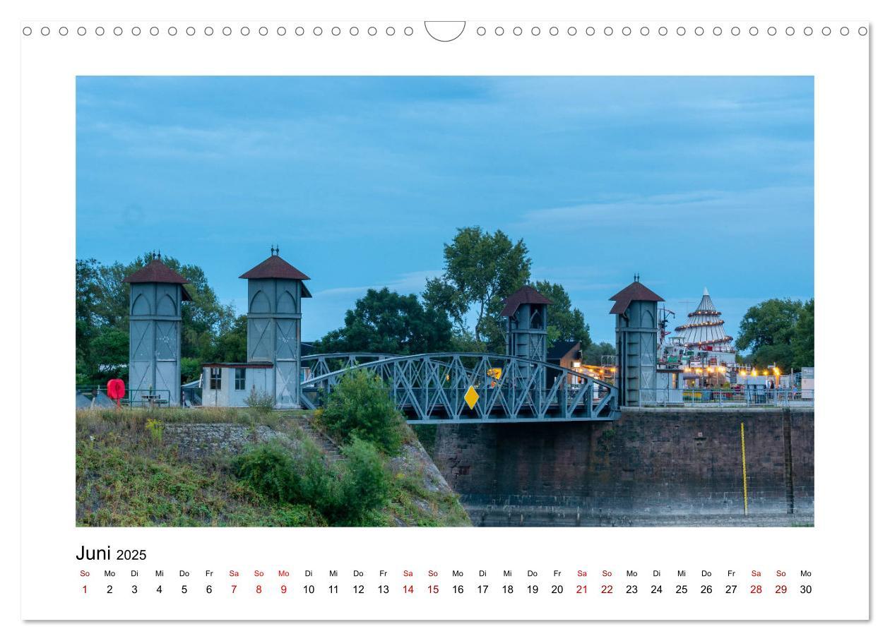 Bild: 9783435204243 | Blue Times - Magdeburg (Wandkalender 2025 DIN A3 quer), CALVENDO...