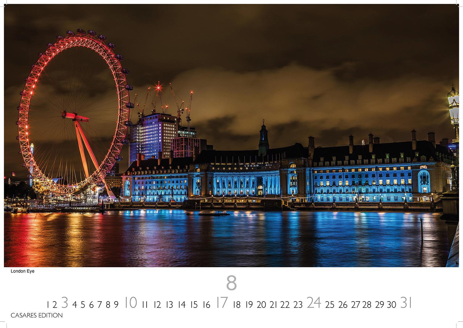 Bild: 9781835241684 | London 2025 L 35x50cm | Kalender | 14 S. | Deutsch | 2025