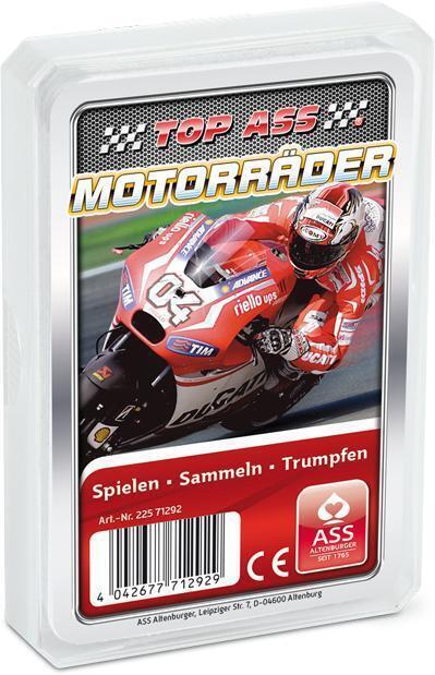 Cover: 4042677712929 | TOP ASS® - Motorräder | Spielkartenfabrik Altenburg GmbH | Spiel