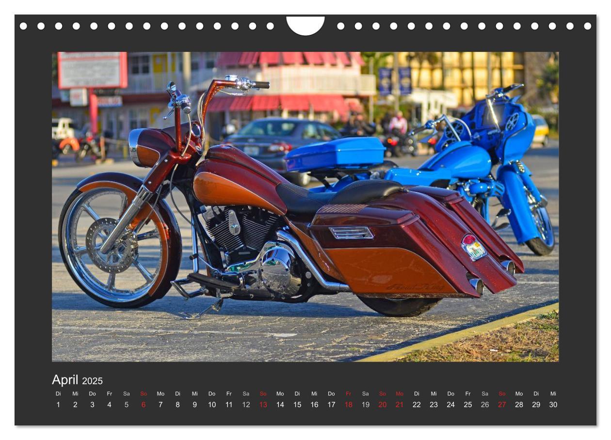 Bild: 9783435788743 | BEST OF HARLEY-DAVIDSON BAGGER-STYLE (Wandkalender 2025 DIN A4...