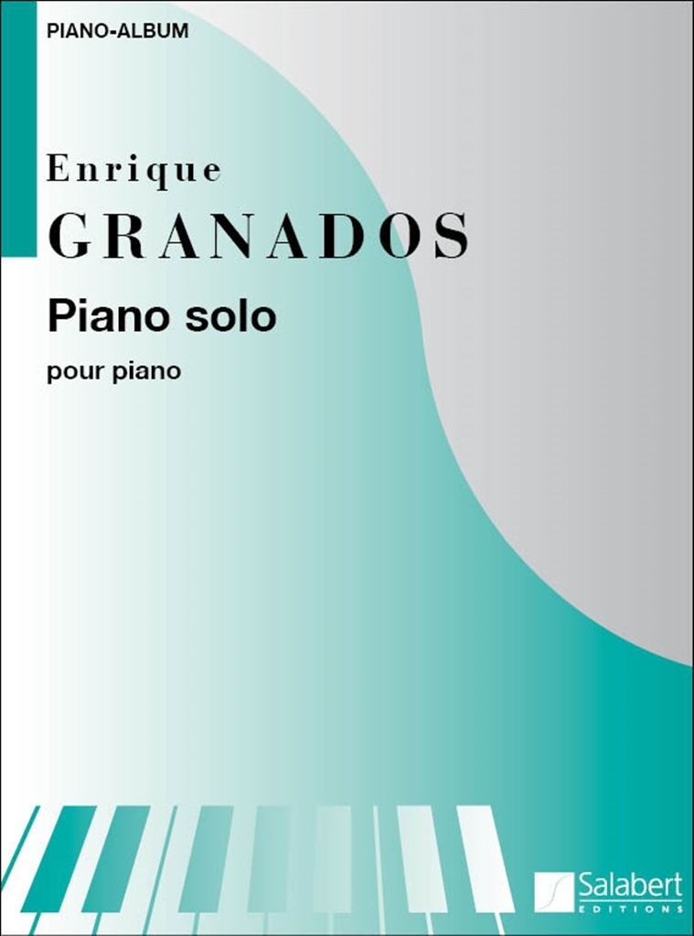 Cover: 9790048005402 | Piano Solo Album | Enrique Granados | Partitur | 1984