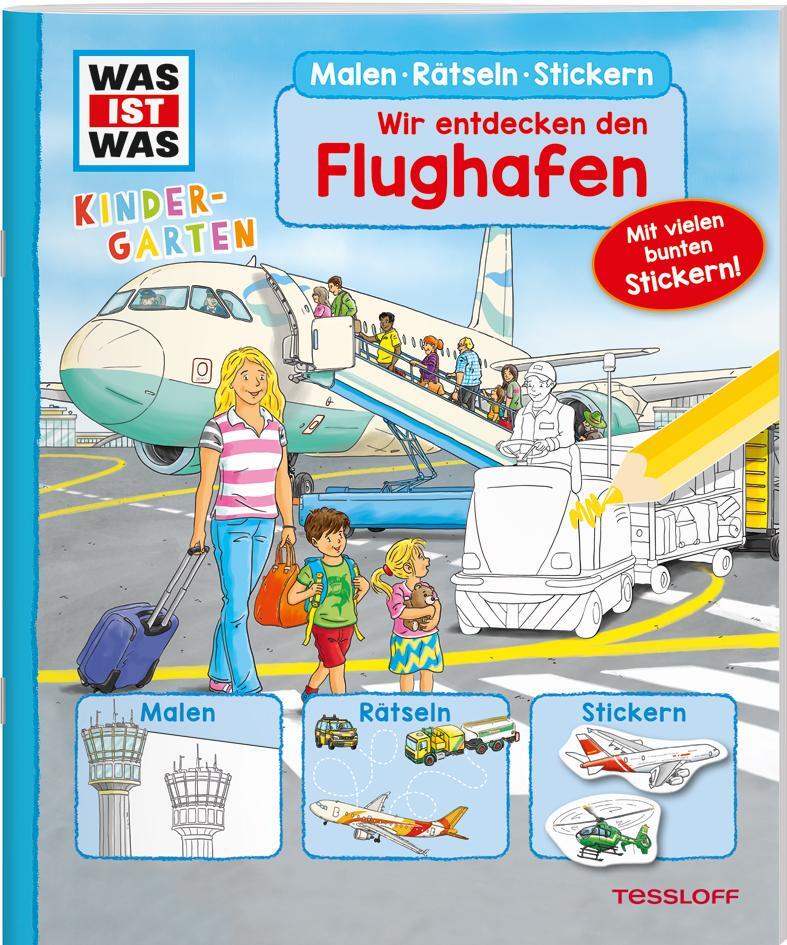 Cover: 9783788622619 | WAS IST WAS Kindergarten Malen Rätseln Stickern Wir entdecken den...