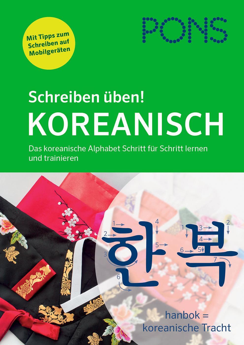Cover: 9783125621510 | PONS Schreiben üben! Koreanisch | Taschenbuch | Deutsch | 2019