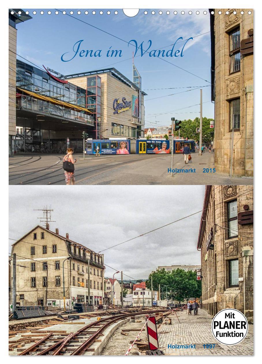 Cover: 9783457021132 | Jena im Wandel (Wandkalender 2025 DIN A3 hoch), CALVENDO...