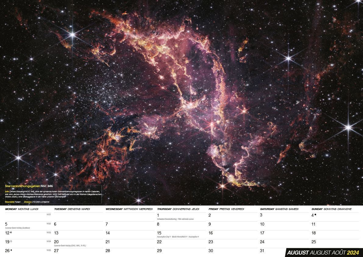 Bild: 9781960825339 | NASA Astronomie: Faszination Weltall - Weltraum Kalender 2024 -...