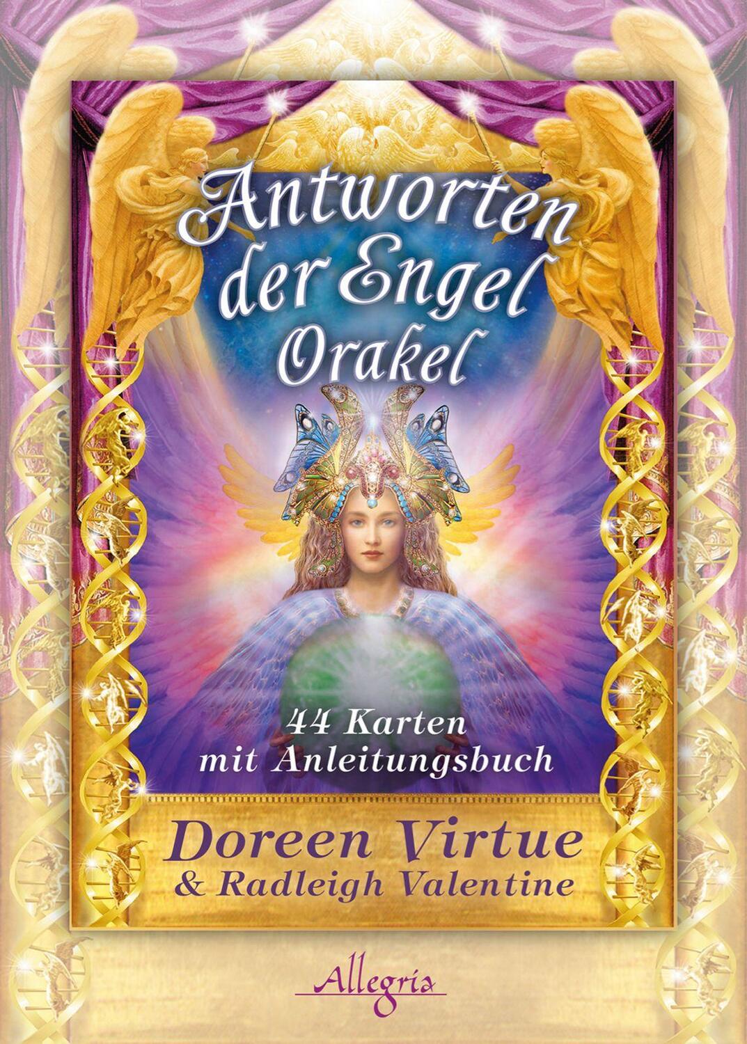 Cover: 9783793422914 | Antworten der Engel-Orakel | 44 Orakelkarten mit Anleitungsbuch | Buch