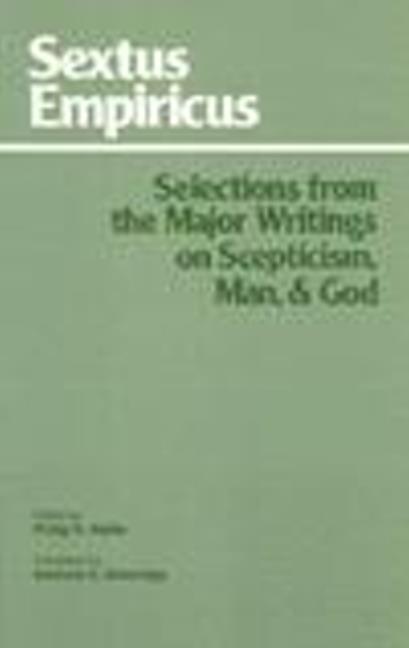 Cover: 9780872200067 | Sextus Empiricus: Selections from the Major Writings on Scepticism,...