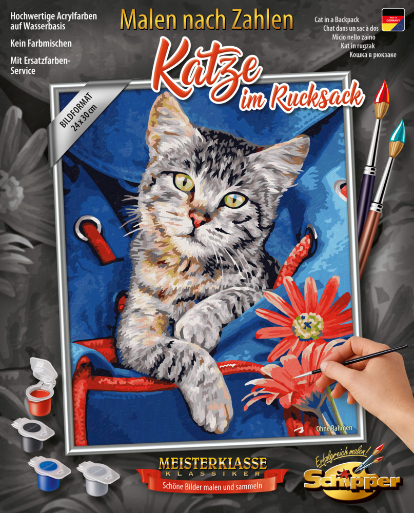 Cover: 4000887928424 | Katze im Rucksack | Stück | In Spielebox | Deutsch | 2021 | Schipper