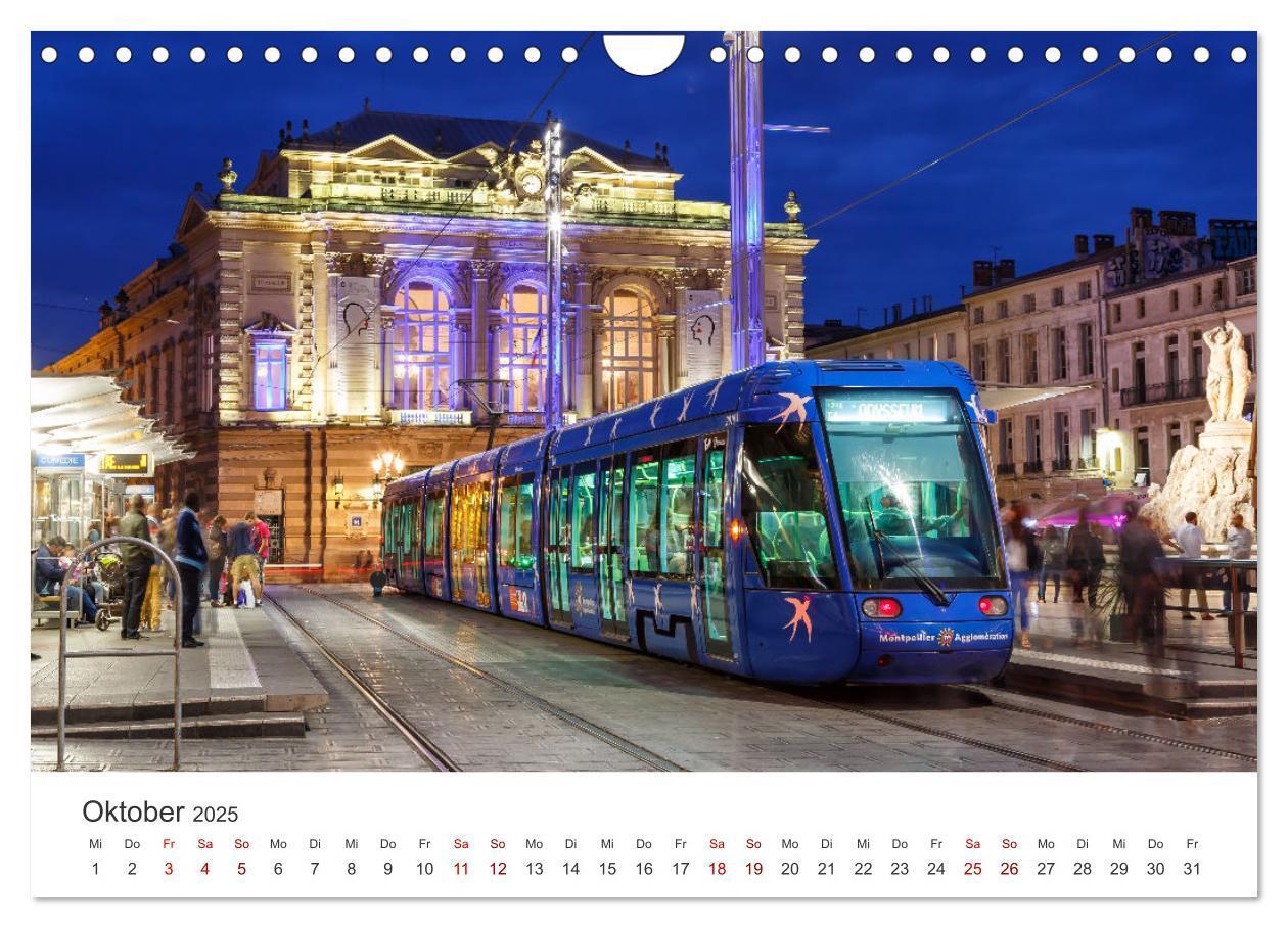 Bild: 9783435044856 | Trams und Straßenbahnen (Wandkalender 2025 DIN A4 quer), CALVENDO...