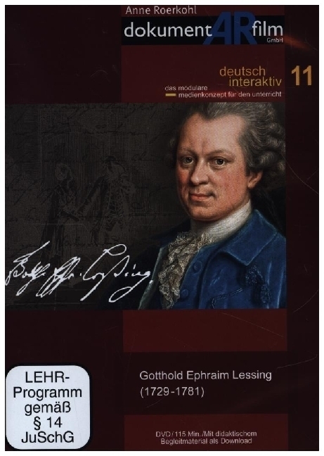 Cover: 9783942618366 | Gotthold Ephraim Lessing (1729-1781), DVD | Anne Roerkohl | DVD | 2017