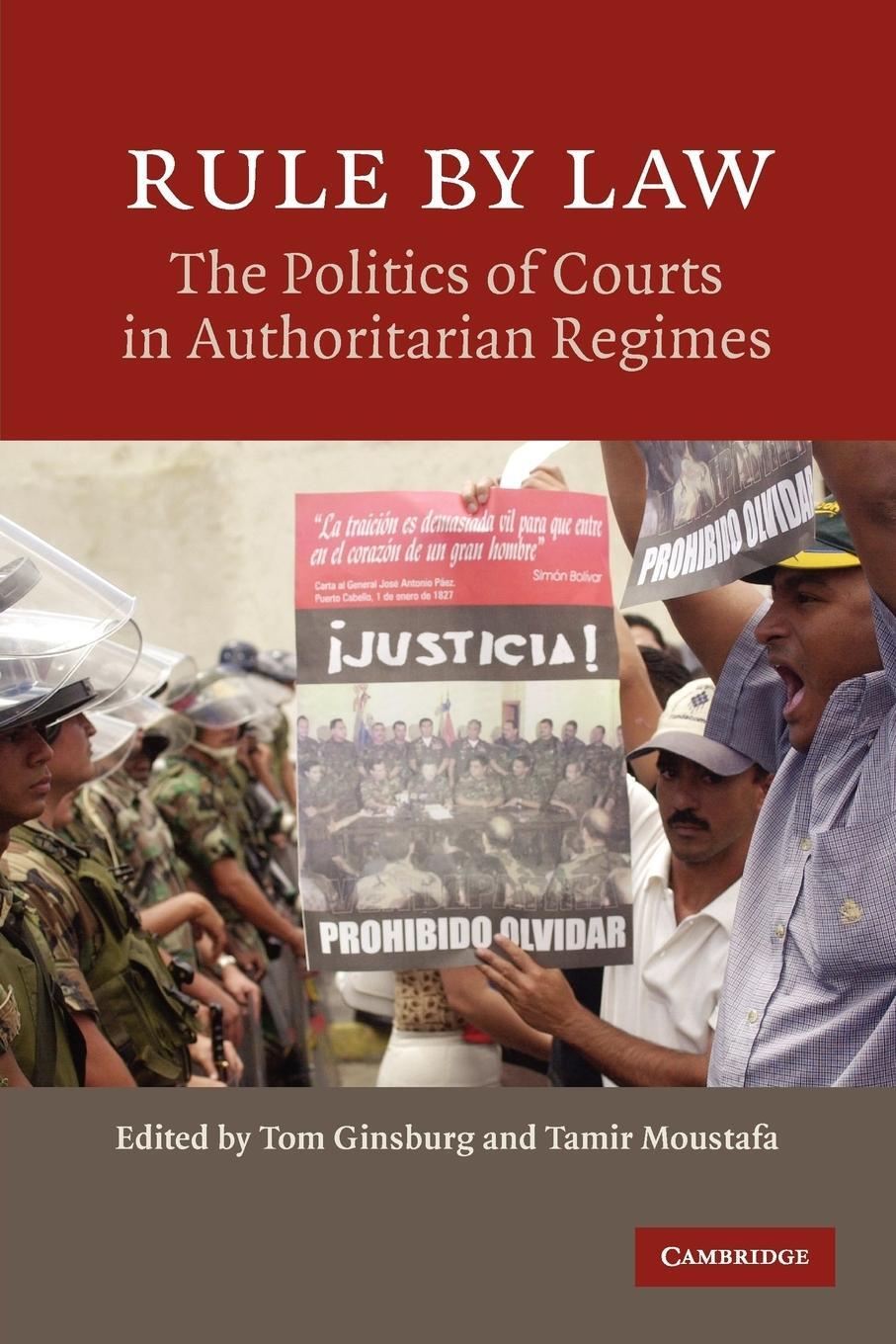 Cover: 9780521720410 | Rule by Law | The Politics of Courts in Authoritarian Regimes | Buch