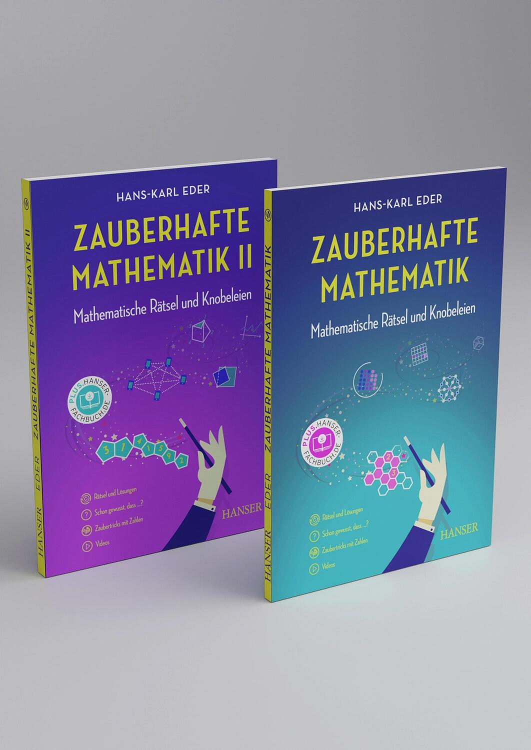 Cover: 9783446480933 | Zauberhafte Mathematik | in 2 Bänden | Hans-Karl Eder | Buch | 300 S.