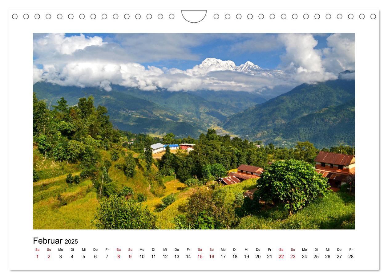 Bild: 9783435127795 | Nepal - Wanderparadies zwischen Annapurna &amp; Everest (Wandkalender...