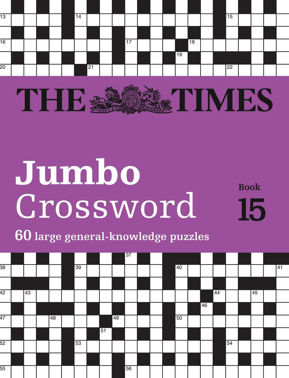 Cover: 9780008343934 | The Times 2 Jumbo Crossword Book 15 | The Times Mind Games (u. a.)