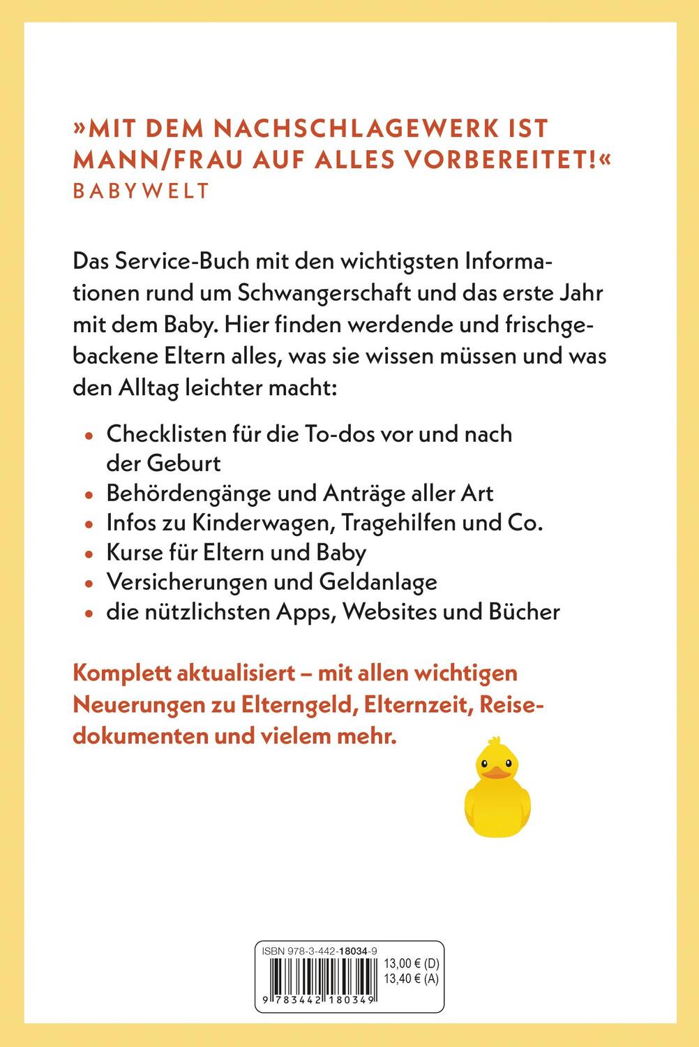 Bild: 9783442180349 | Babypedia | Anne Nina Simoens (u. a.) | Taschenbuch | 400 S. | Deutsch