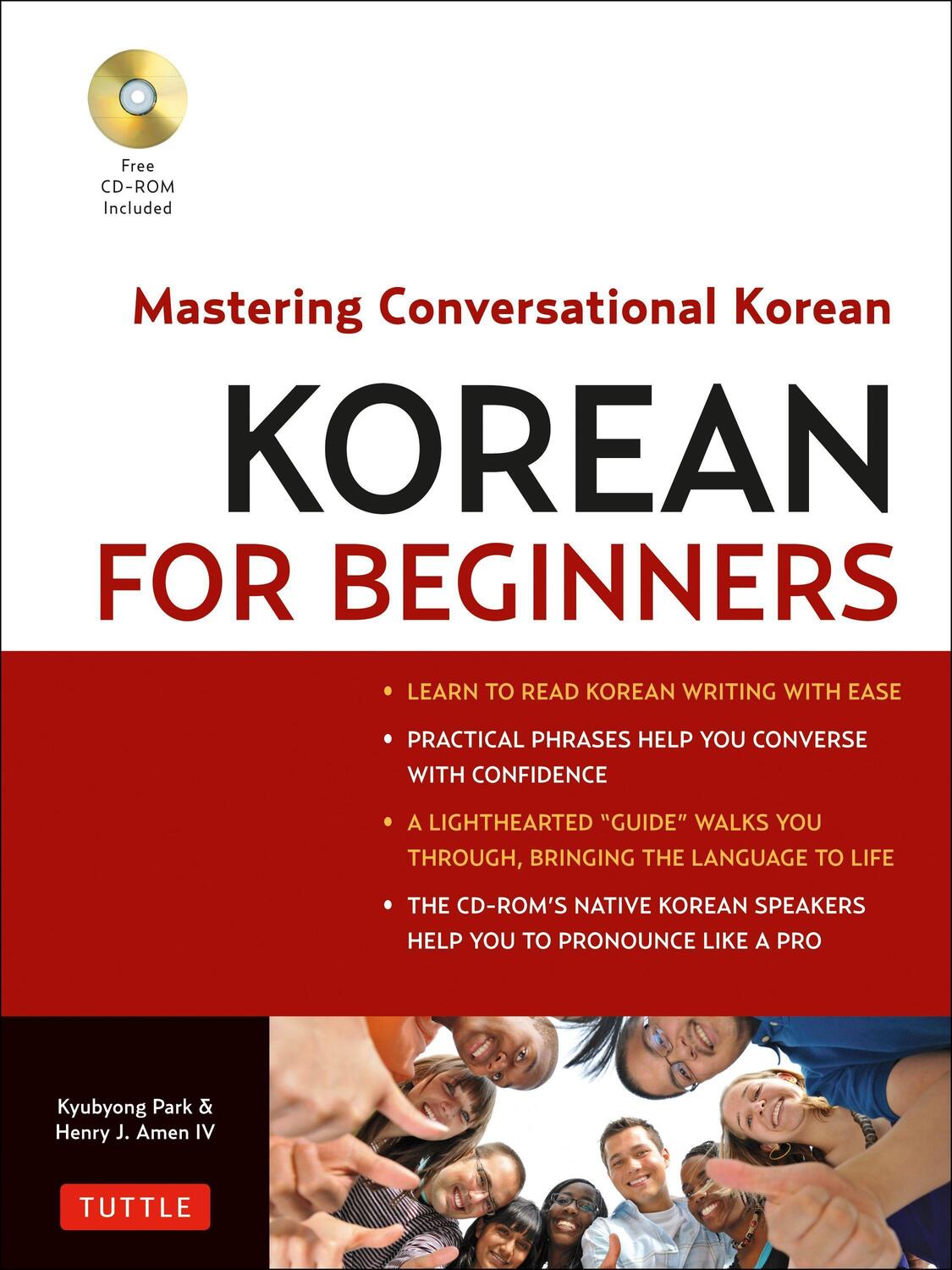 Cover: 9780804841009 | Korean for Beginners: Mastering Conversational Korean (Includes...