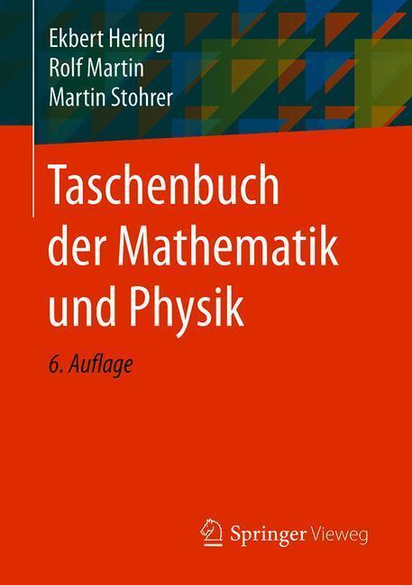 Cover: 9783662534182 | Taschenbuch der Mathematik und Physik | Hering | Taschenbuch | XXI