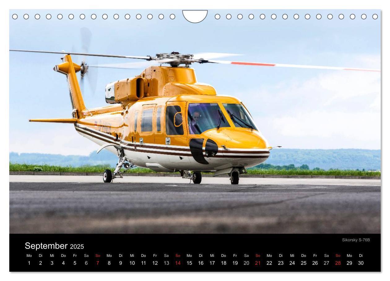 Bild: 9783435822836 | Helicopter 2025 (Wandkalender 2025 DIN A4 quer), CALVENDO...