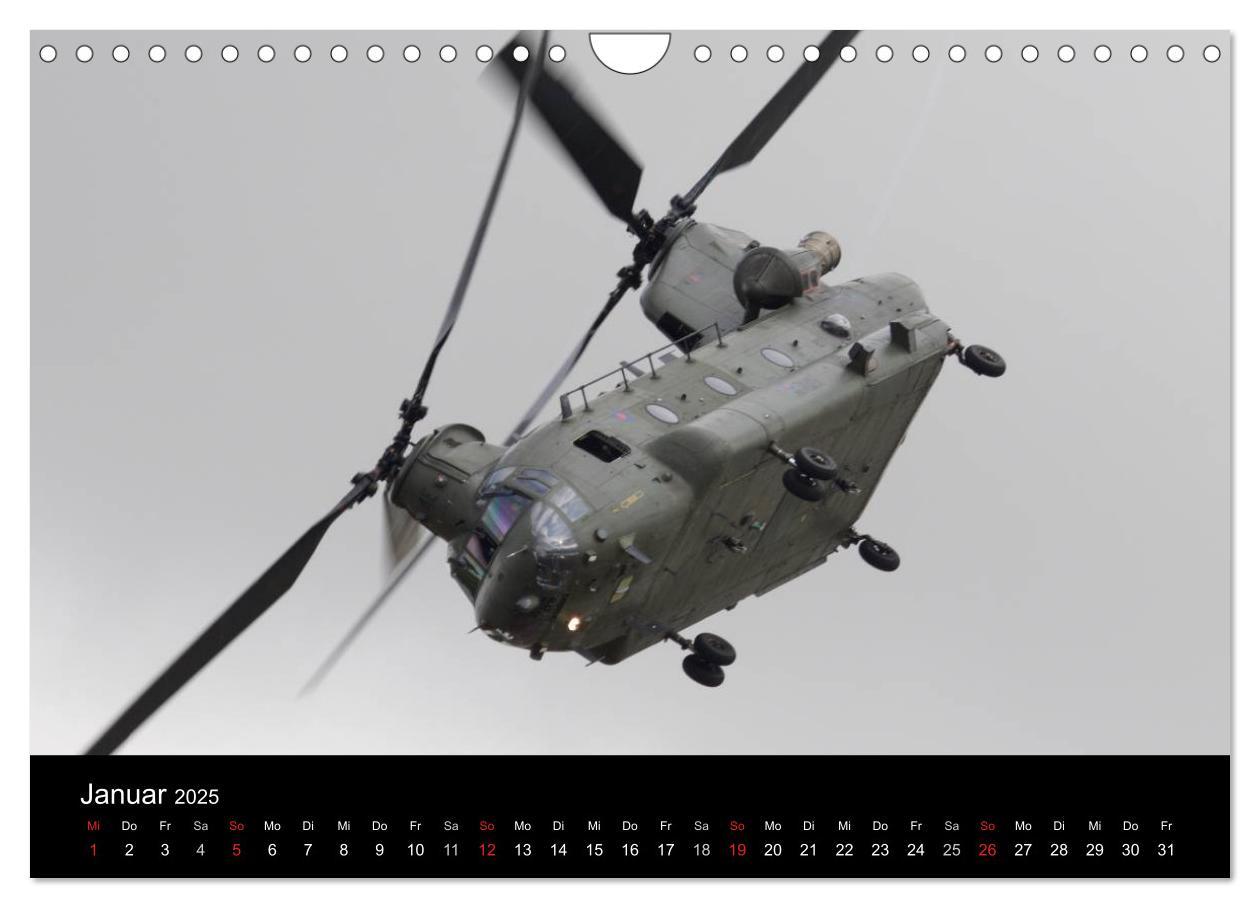 Bild: 9783435472192 | Militärhubschrauber (Wandkalender 2025 DIN A4 quer), CALVENDO...