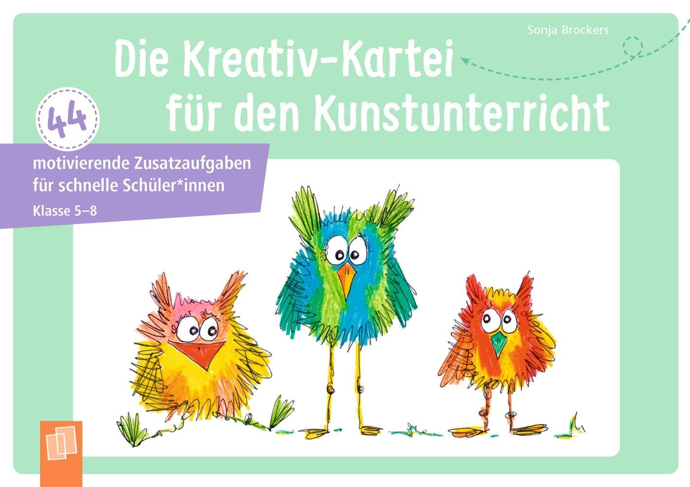 Cover: 9783834662071 | Die Kreativ-Kartei für den Kunstunterricht | Sonja Brockers | Box