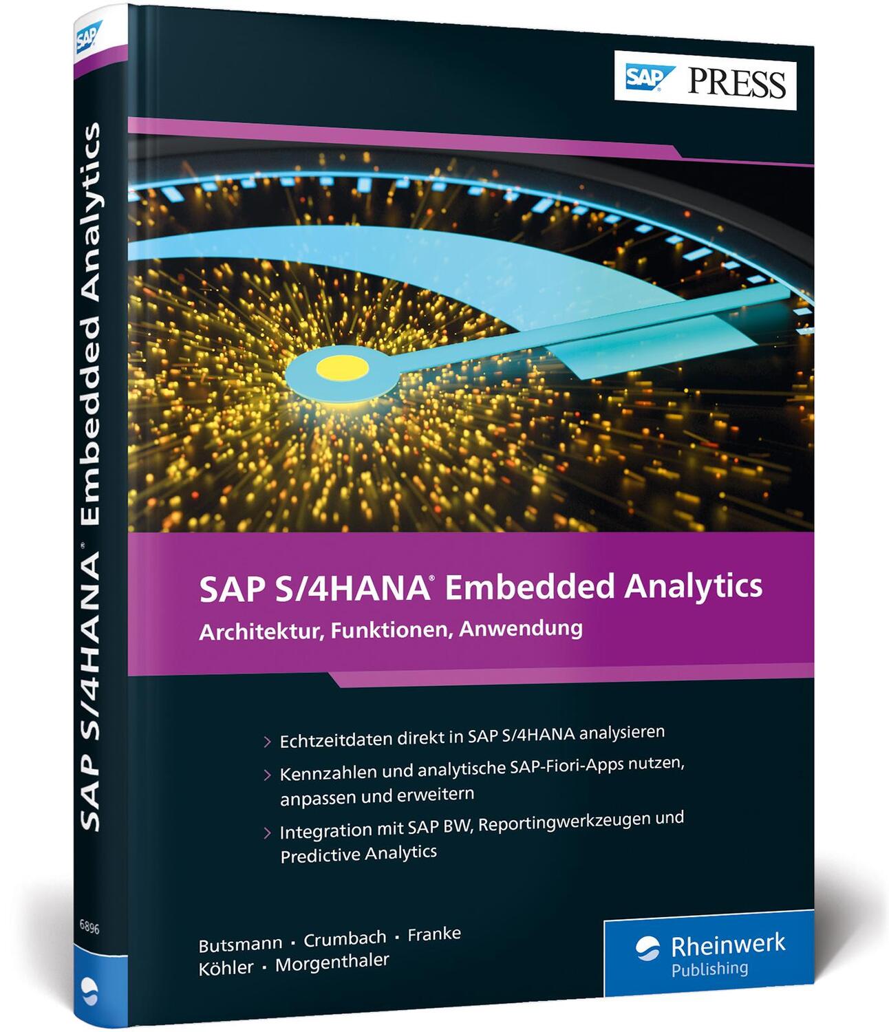 Cover: 9783836268967 | SAP S/4HANA Embedded Analytics | Architektur, Funktionen, Anwendung